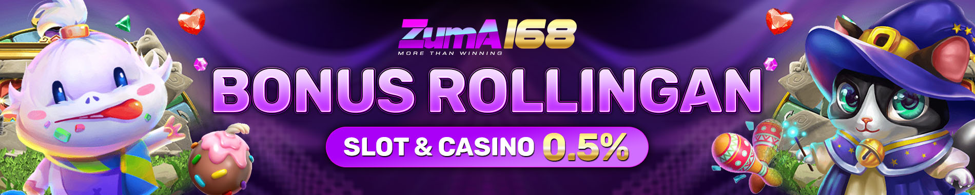 Zuma168 Bonus Rollingan